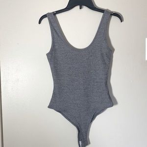 New Grey Small Bodysuit Tank Top